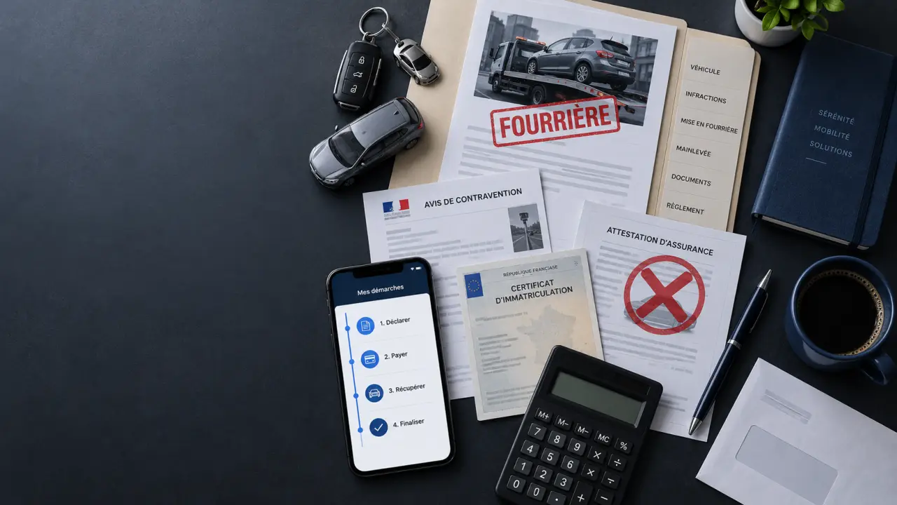 Arrêté sans assurance : sanctions, fourrière et 4 démarches pour récupérer votre véhicule