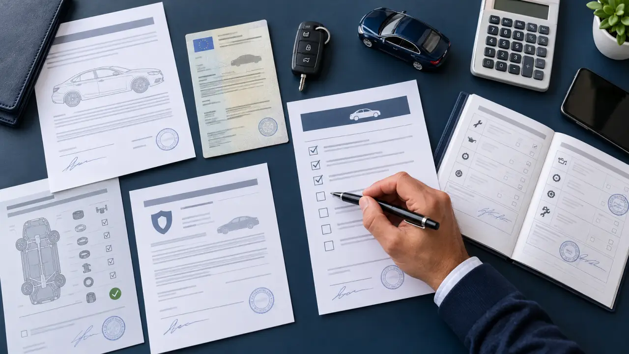 Papiers pour l’achat d’une voiture : les documents à vérifier avant de payer