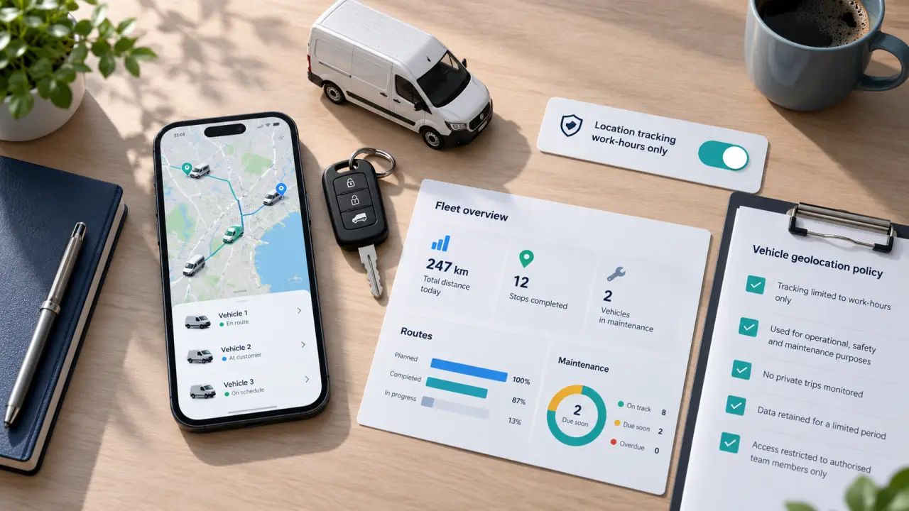 Géolocalisation de flotte automobile : choisir un suivi utile sans surveiller en permanence